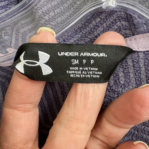 Under Armour Storm ColdGear Infrared Shield Hooded Jacket Womens Small Purple - Picture 10 of 14
